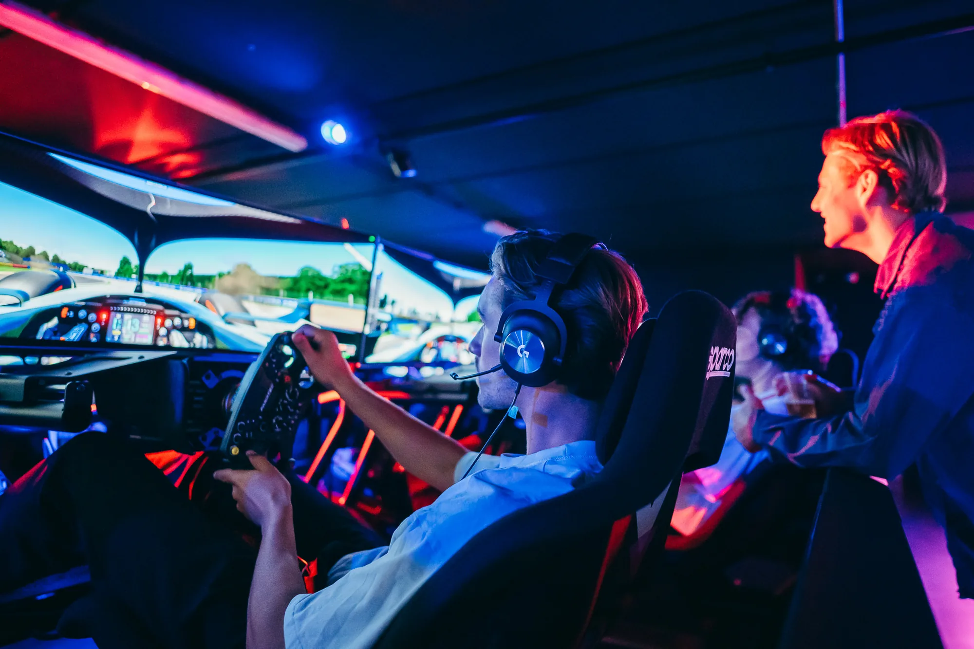 Experiencing an F1 simulator in Amsterdam