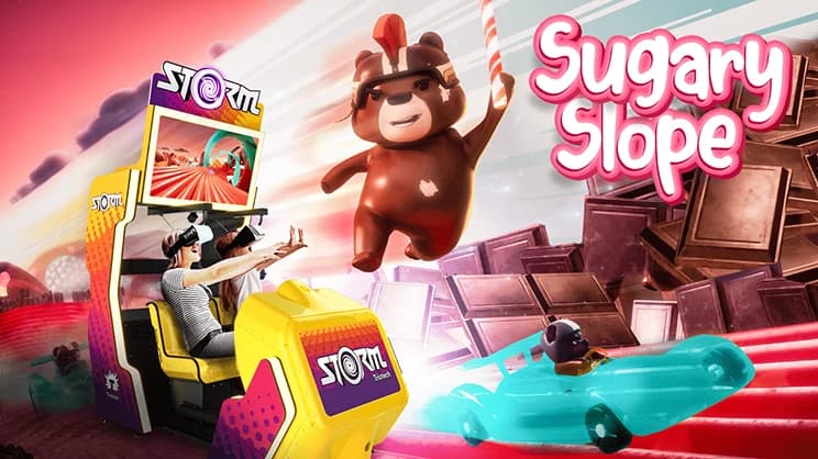 Triotech Storm, Sugary Slope — VR bij A'DAM VR
