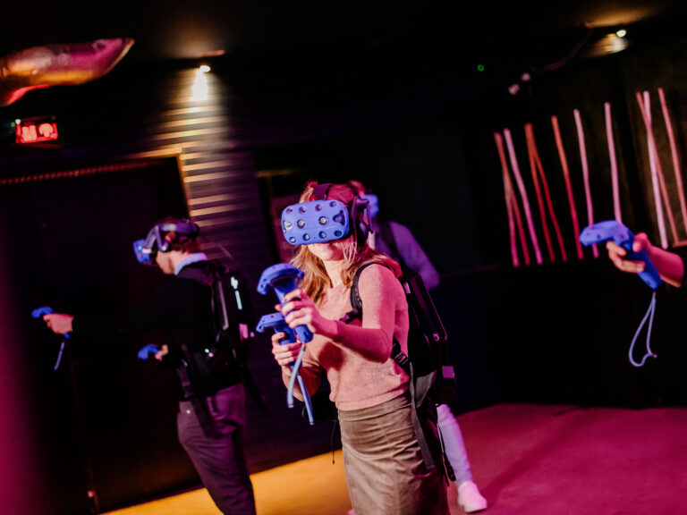 Virtual reality free roaming | A'DAM VR