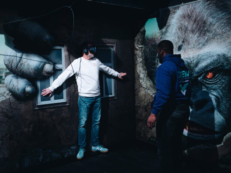 Playing Top Phobia | A'DAM VR