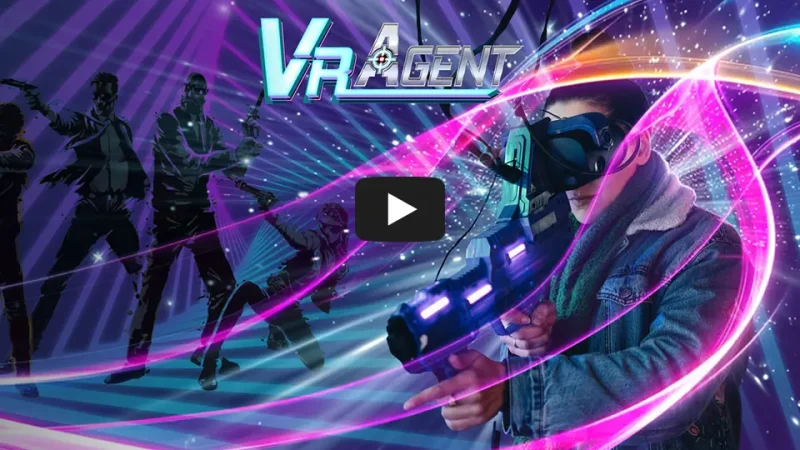 VR Agent shooter bij A'DAM VR Game en Race park