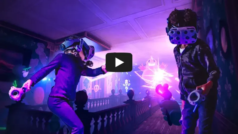 A'DAM VR Game & Race Park Free Roaming Ghost Hunting Ghost Patroll
