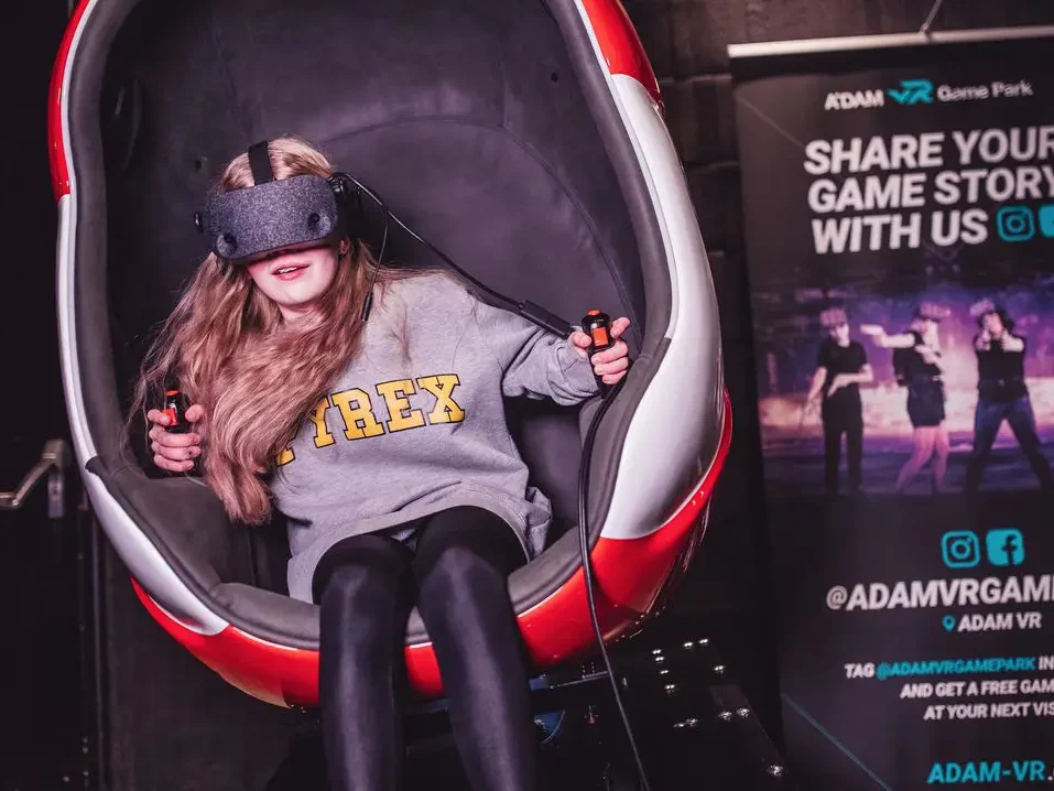 vr adventure ride thrilling exciting fun adamvr