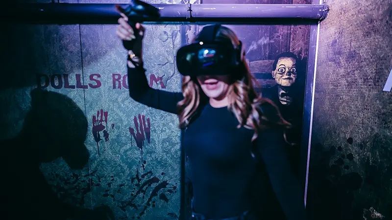 The Dolls Room Escape Room A'DAM VR Game & Race Park Amsterdam real