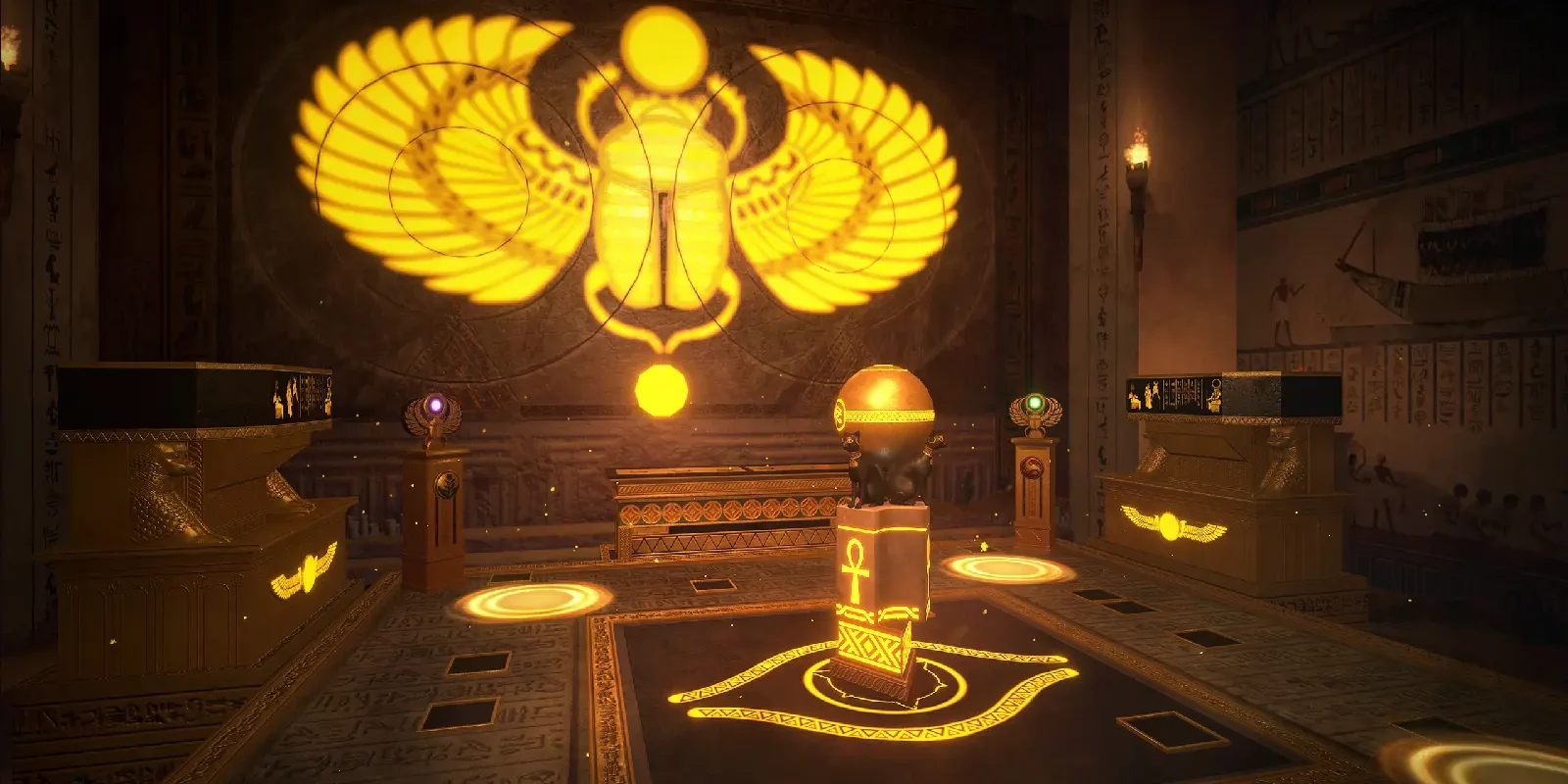 Pharaoh's Curse VR Escape Room A'DAM VR Game Race Park in Amsterdam