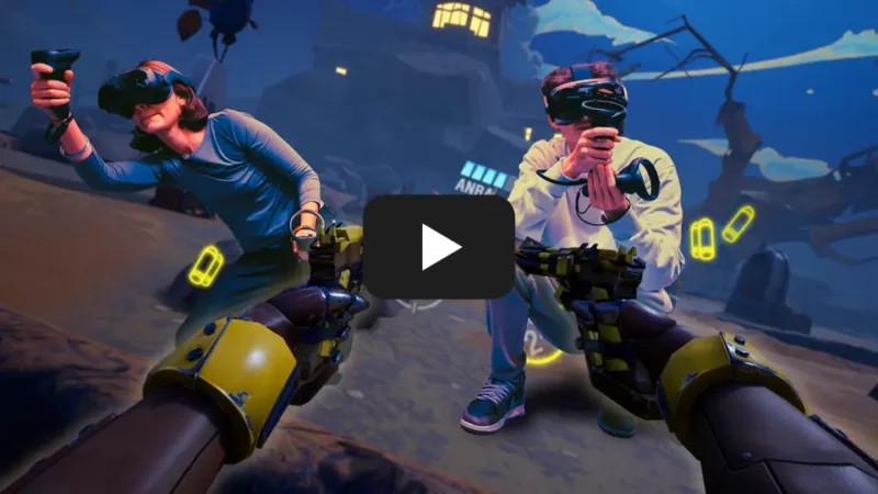 REVOLVR3 VR Shooter Wilde Westen A'DAM-VR Game & Race Park Amsterdam video