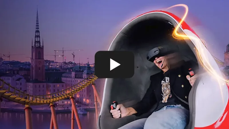 VR Adventure Ride A'DAM-VR Game & Race Park Amsterdam video