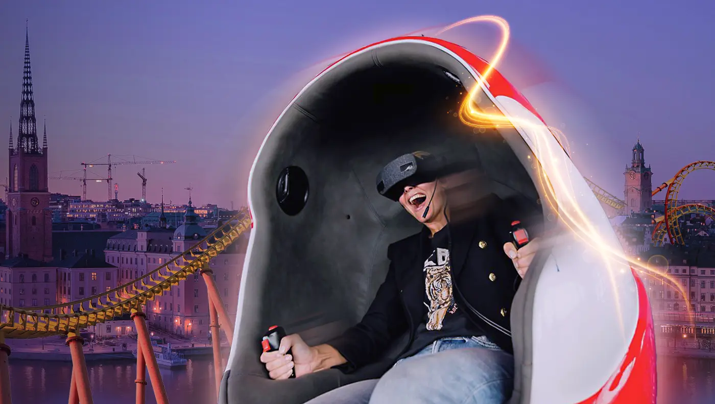 Virtual Reality VR Adventure Rollercoaster Ride | ADAM VR