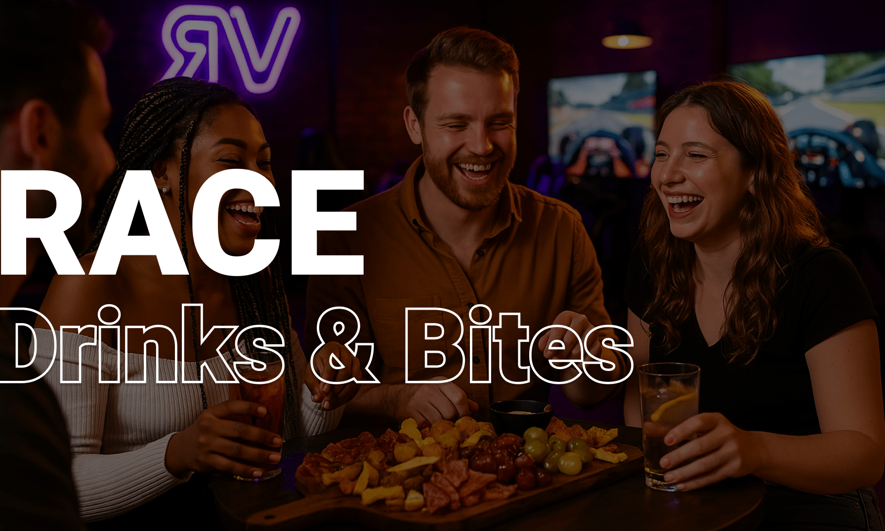 drink en bites racing